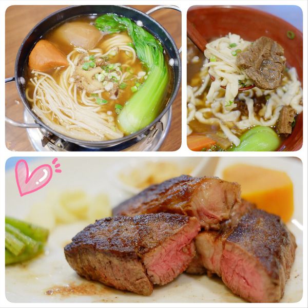 想吃美味牛肉麵又想嗑上好牛排?牧穀禾牛Prime等級牛排麵一次滿足你的味蕾! @強生與小吠的Hyper人蔘~ 牧穀禾牛牛排麵