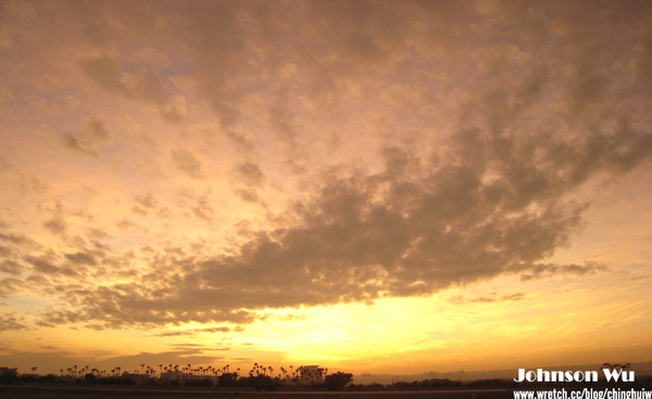 Canon 850is – 秋末水湳舊機場夕陽西落 @強生與小吠的Hyper人蔘~ Canon 850is – 秋末水湳舊機場夕陽西落