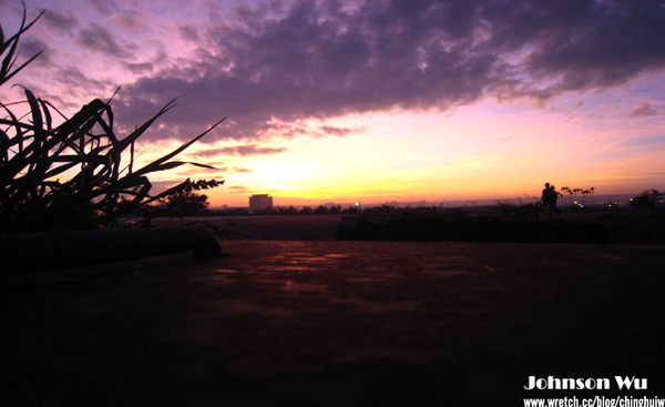 Canon 850is – 秋末水湳舊機場夕陽西落 @強生與小吠的Hyper人蔘~ Canon 850is – 秋末水湳舊機場夕陽西落