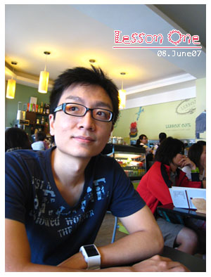 Lesson One的第一課。 @強生與小吠的Hyper人蔘~ Lesson One的第一課。