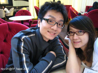 ITF Taipei 2008‧台北旅展撩落去! @強生與小吠的Hyper人蔘~ ITF Taipei 2008‧台北旅展撩落去!